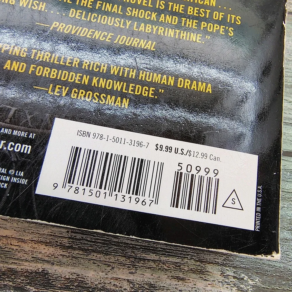 The Fifth Gospel by Ian Caldwell 2015 Paperback Book‎ Thriller Drama